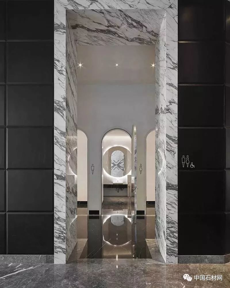 现代轻奢风星级酒店大理石装修案例,你给它们评几个星?