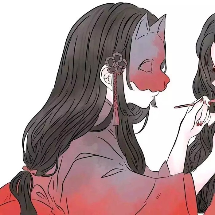 闺蜜姐妹卡通头像:朋友比男友更加贴心你知道吗?