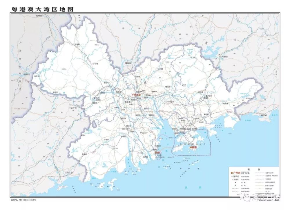 粤港澳大湾区地图