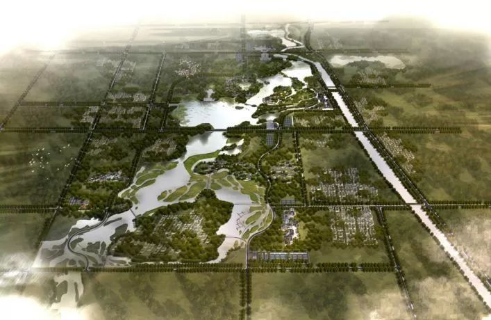 19, 西安渼陂湖水系生态区(一期)西区水利水系及基础设施项目