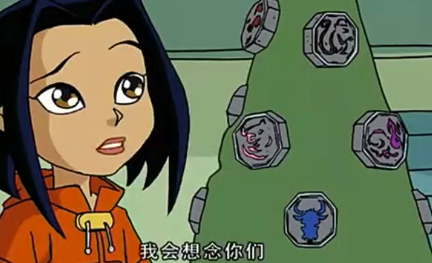 成龙历险记:小玉吸收了12个符咒的魔力,变成了女超人!