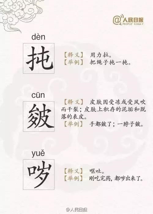 没想到还有这些汉字,生僻字冷门知识,不要写错啦