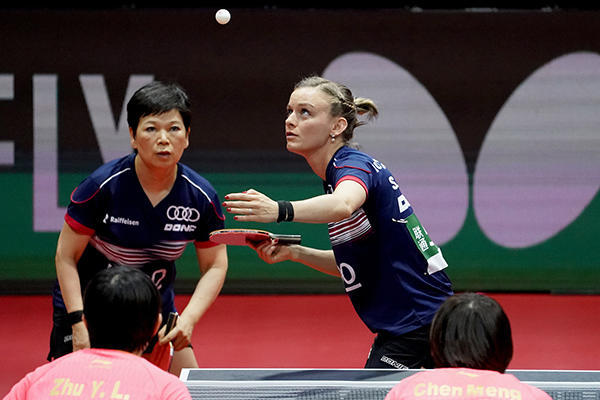 55岁征战世乒赛 这是上海奶奶倪夏莲的乒乓