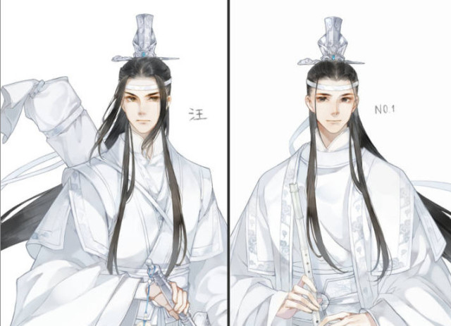 魔道祖师:蓝启仁是老古板?看到他年轻时的照片,网友:老版汪叽