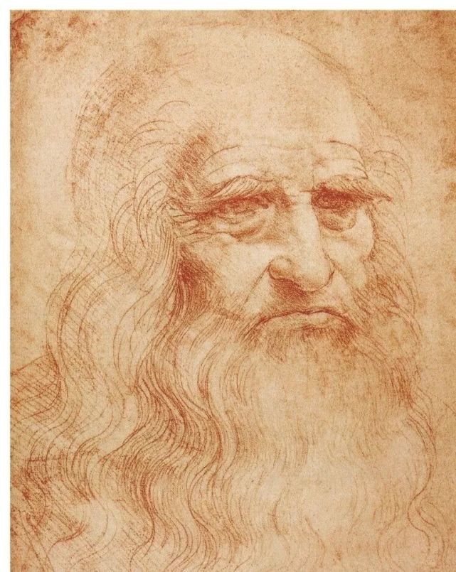 达芬奇自画像,1513年