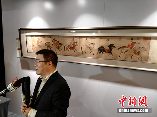 五王醉歸圖卷創(chuàng)2016中國(guó)藝術(shù)品最高價(jià) 超3億成交