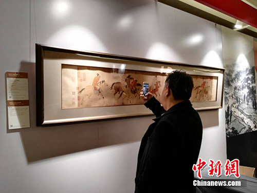 五王醉歸圖卷創(chuàng)2016中國(guó)藝術(shù)品最高價(jià) 超3億成交