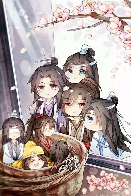 超q·魔道祖师背景图:喝他喝过的酒,受他受过的伤