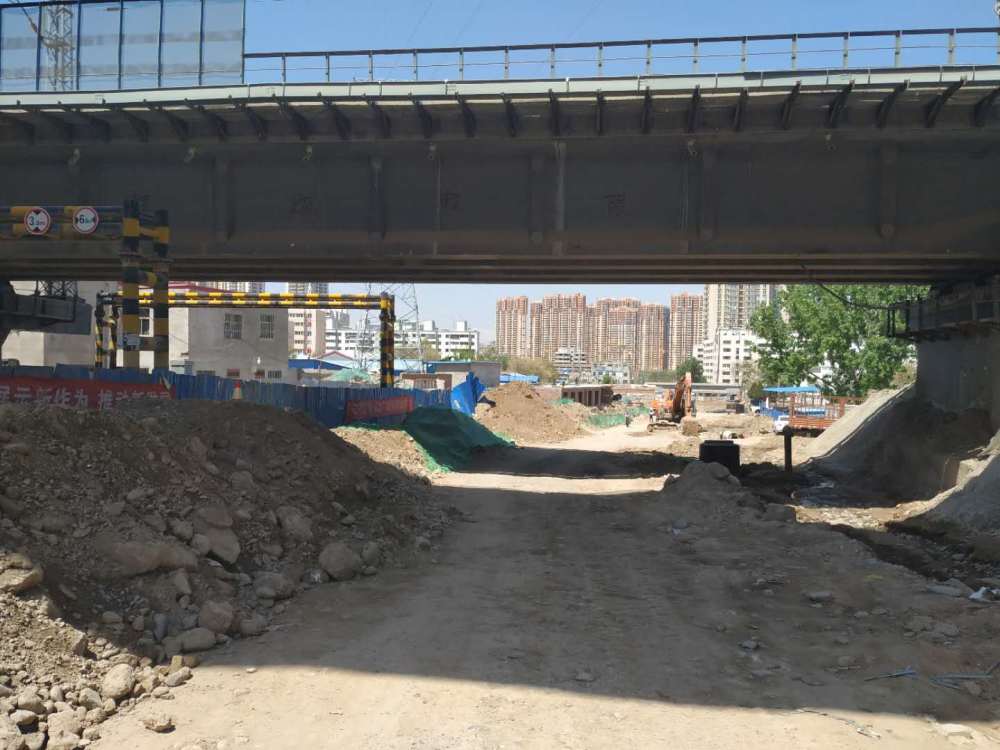 兰州彭家坪t210号路最新进度 预计7月道路建设工程完工
