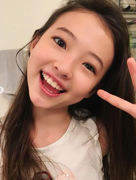 这位11岁的混血小美女,是小宋慧乔还是小Jenn