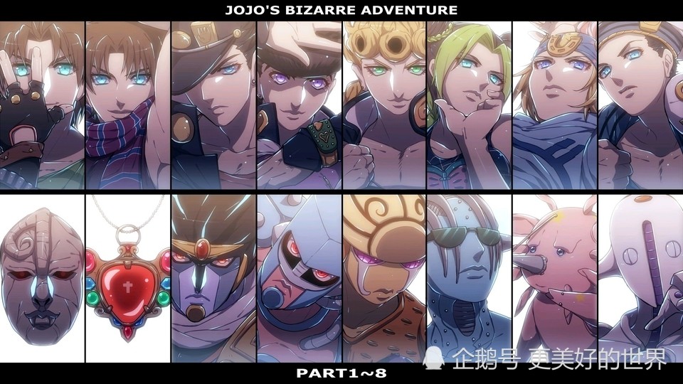 jojo:替身的面板数据,白金之星只能排第二,第一无人能及