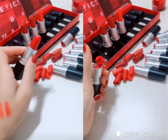 最近"掰口红"刮妖风,忍了直男,忍了小学生,看到图四坐不住了