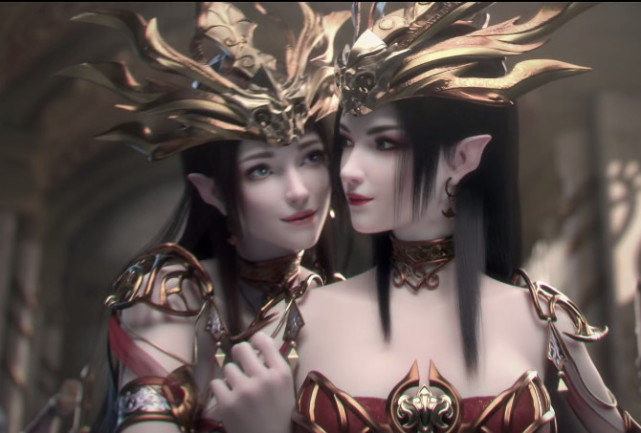 黑衣人的真实身份就是彩鳞,也就是现在的美杜莎女王,她这么做,也都是