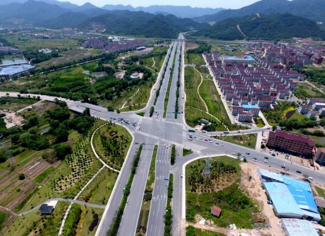 351国道东阳兴平路口平改立工程