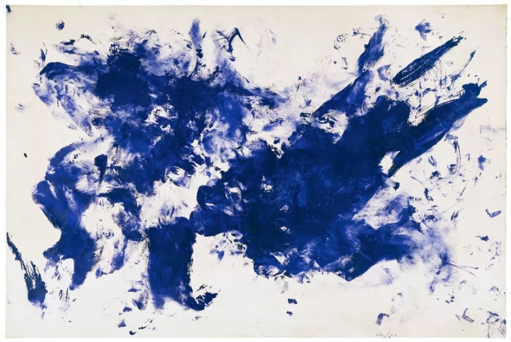 伊夫·克莱因(yves klein),宣称这是他的领域,也是他的第一件作品——