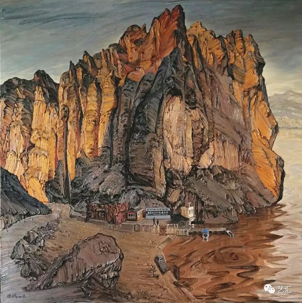 远望不离坐外——杨诚油画风景作品欣赏