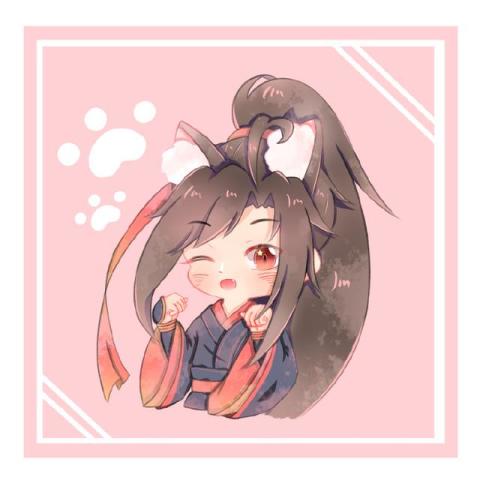 《魔道祖师》萌萌哒q版忘羡头像送上,喜欢就换上这个