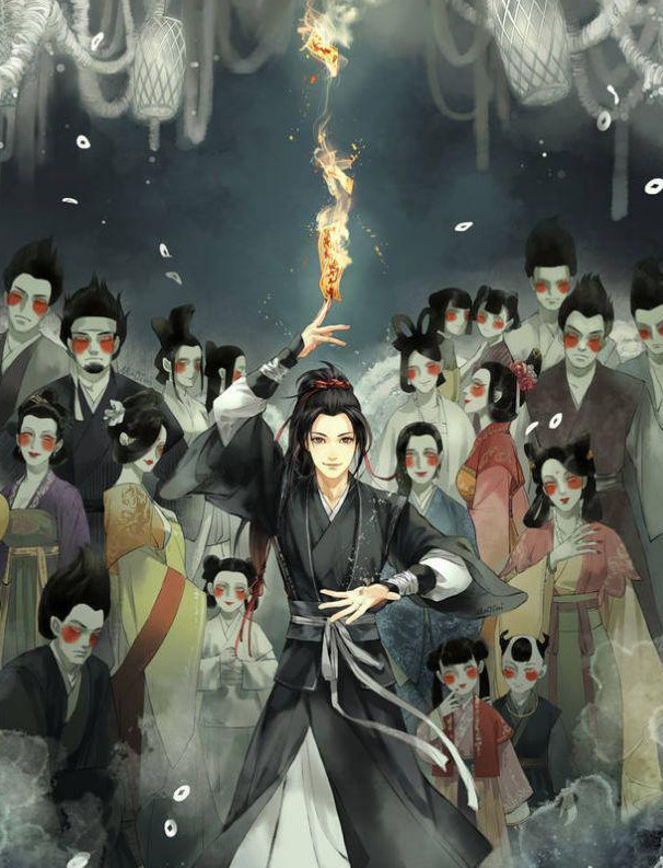 《魔道祖师》百鬼夜行怕什么,魏无羡一张黄符就搞定!