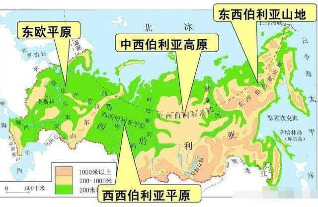 中西伯利亚人口_西西伯利亚平原的自然地理