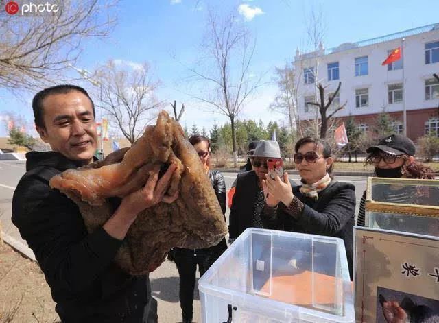 自称尝过"太岁肉","喝了太岁泡过的水"的殷先生表示: "太岁"没有任何