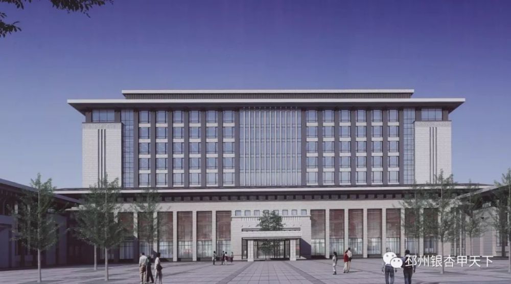 学员综合楼效果图 邳州市金融中心