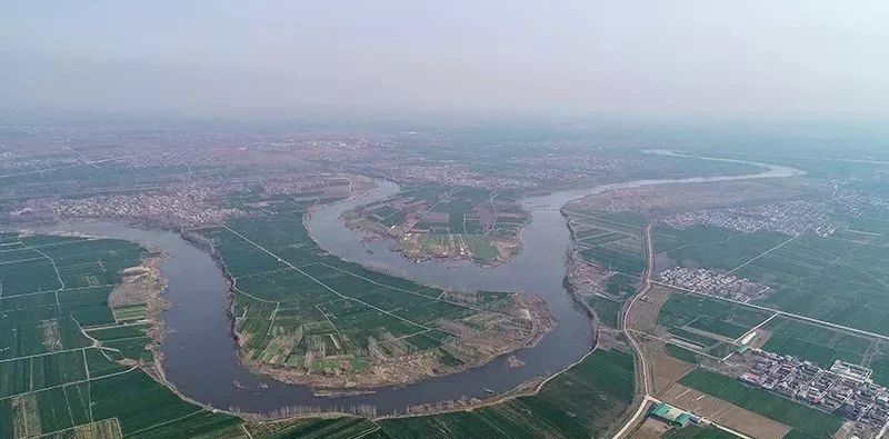 襄城县丁营乡,北汝河汇入沙河,摄影--赵军委