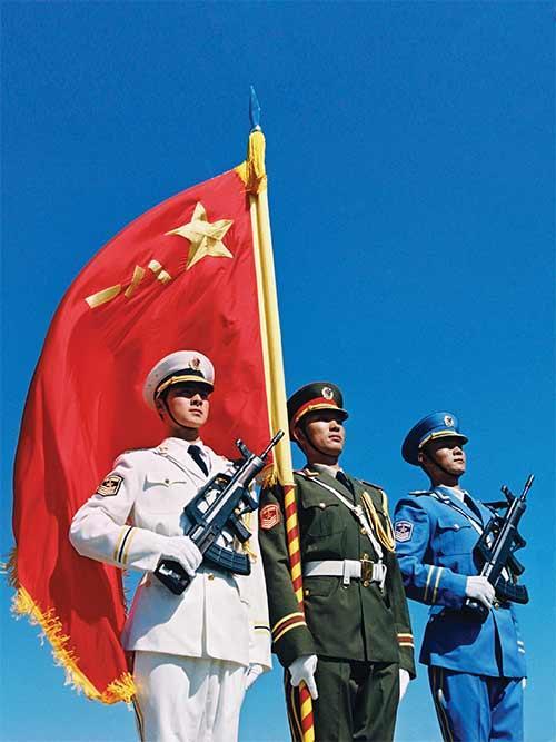 而他们有一个让世人敬佩的名字——中国人民解放军