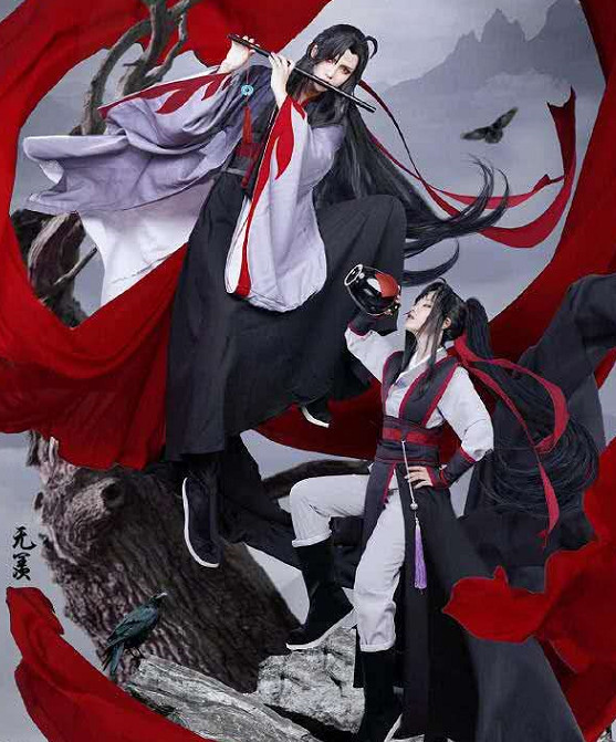 大佬神还原双面魏无羡,看到魔化表情,网友:撞见蔡徐坤