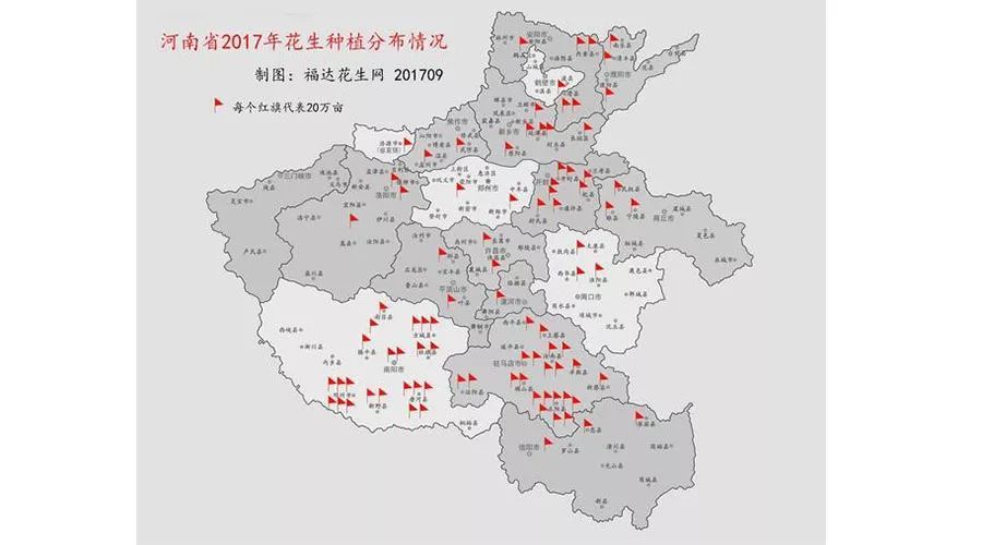 花生平均单产比全国高24%,已成为继小麦,玉米之后的河南省第3大农作物