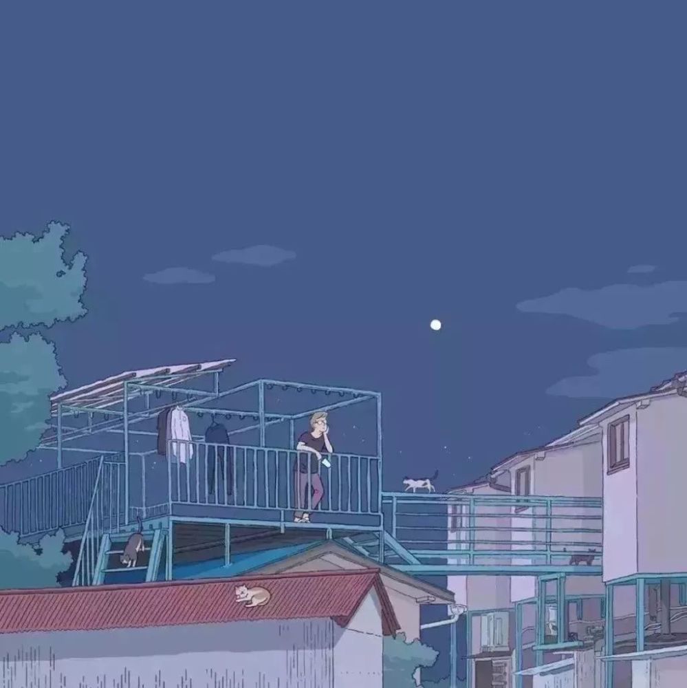 朋友圈背景图 | 暗示分离