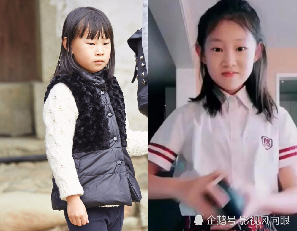 有一种"整容"叫小沈阳女儿,13岁沈佳润近照,网友:没认