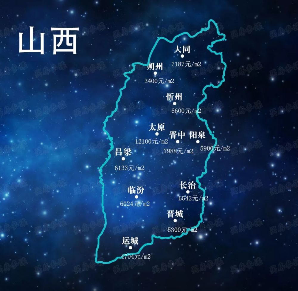 2019年4月全国各省热点城市房价地图,包括衡阳!