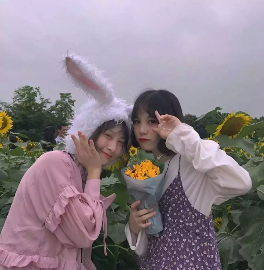 最近"卡哇伊"闺蜜头像火了,图1萌出鼻血,小仙女们赶紧