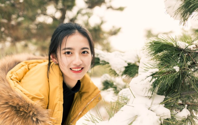 组图:河南师范大学校花,文艺清新范十足