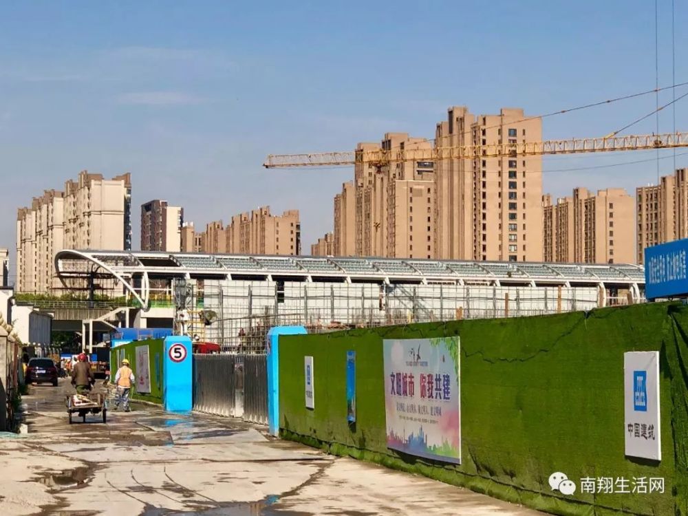 【独家】11号线陈翔路地铁站即将完全封顶!内部装修已经开始!