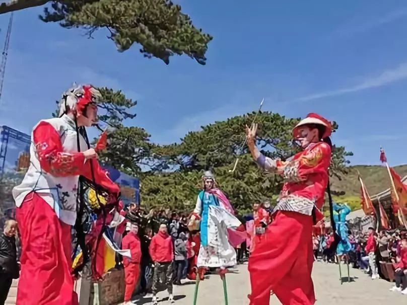 胜芳同义高跷老会精彩亮相北京!