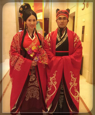 不穿婚纱结婚_鞠婧祎穿婚纱的照片(3)