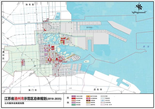 重磅!官方披露通州湾示范区未来最新总体规划!