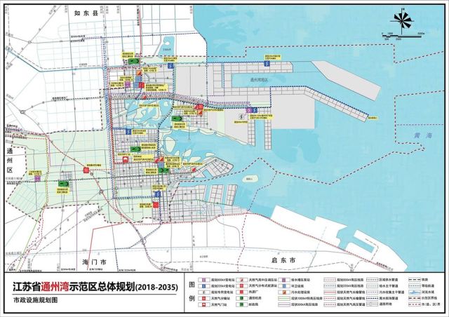 重磅!官方披露通州湾示范区未来最新总体规划!