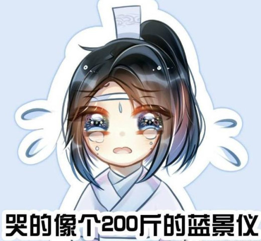 《魔道祖师》哭的就像个200斤的蓝景仪,蓝景仪表示不服!