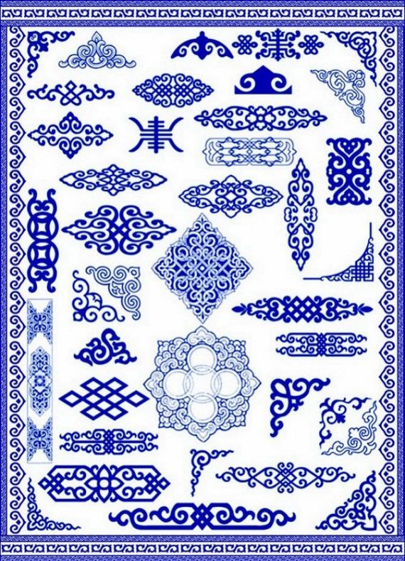 到精美的蒙古袍 从描绘自然 到敬仰天地 由简入繁的纹样 是北方游牧