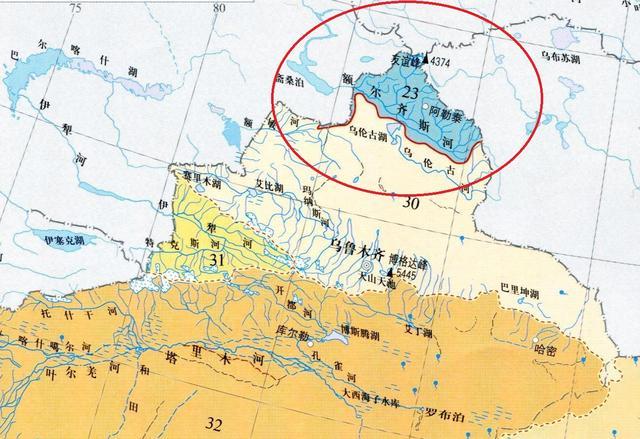 额尔齐斯河:新疆第二大河流,我国唯一注入北冰洋水系