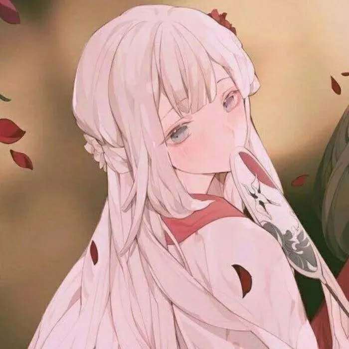 甜美·动漫·闺蜜头像:"祈愿岁月无忧,便可与你虚度年华时光"