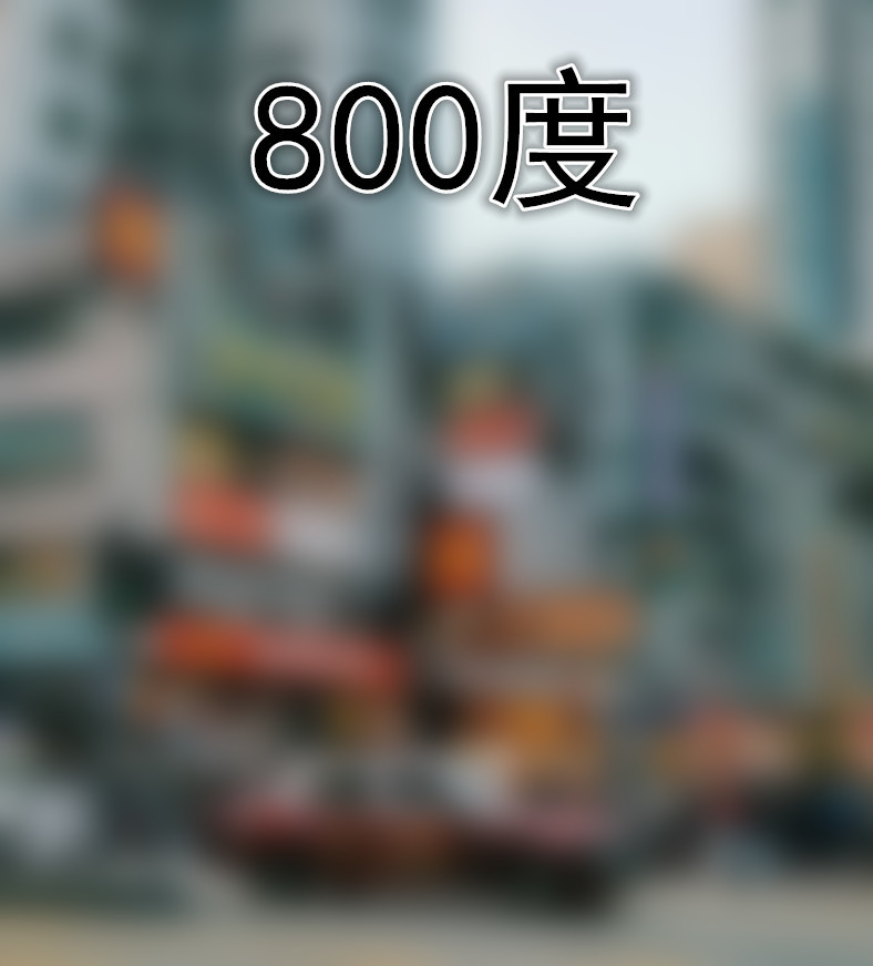 "近视眼"究竟有多瞎?500度人畜不分,800度六亲不认!