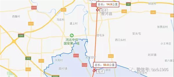 通武廊轻轨设站10座 你猜会从哪里进入通州