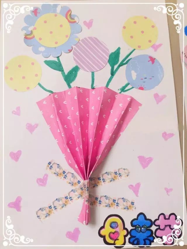 母亲节手工妈妈我爱你全在这些小手工里