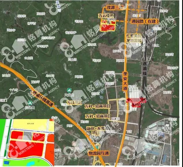 重庆主城再有供应4宗地 悦来,空港工业园,龙洲湾,西永