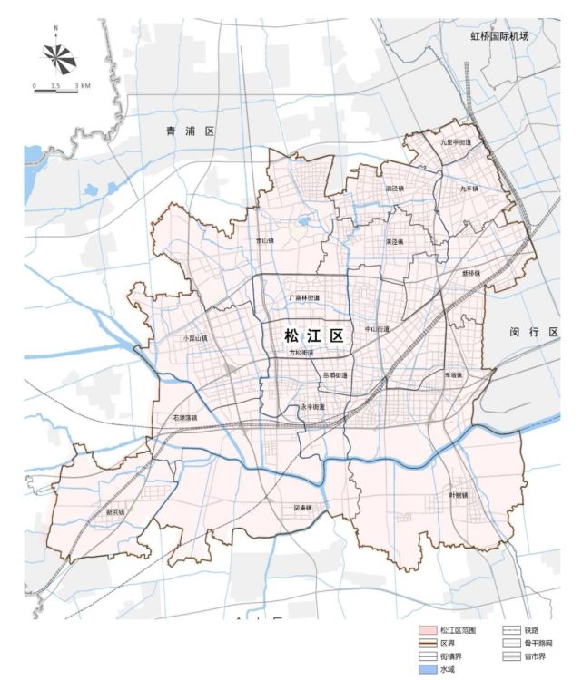 《上海市松江区总体规划暨土地利用总体规划(2017—2035)》,要求到