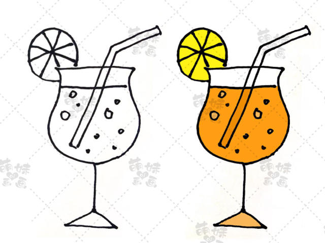 夏天主题素材简笔画大全,画在手抄报或手账本上吧