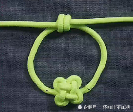 最近网上超火的"四叶草幸运绳"编法,仅需5步,颜值秒杀